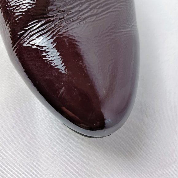 Paul Green Patent Leather Loafers, Brown,  Size 6.5 - Picture 5 of 8